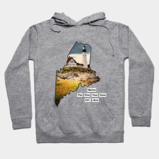 Maine USA Hoodie